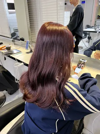 カラー ‎🥀暖色/モテ髪 ‎りな🥀のヘアスタイル