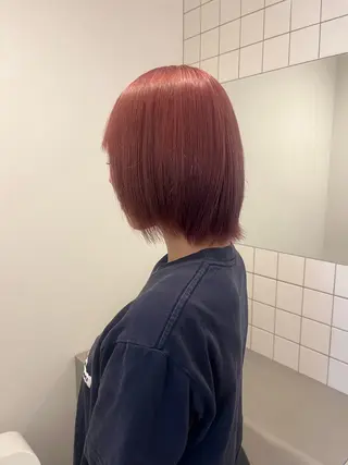 カラー yuka/ロング/ レイヤーカットモデルのヘアスタイル