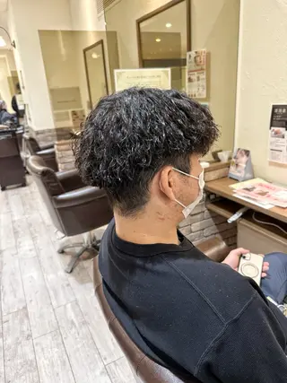 パーマ hair make　chou-chou所属・仁井 莉央のヘアスタイル