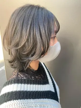 ショート カラー パーマ Bianca所属・Bianca  代表 硲　貴亮【東武練馬】のヘアスタイル