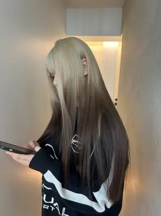 カラー ハイトーン特化 pepe🎀のヘアスタイル