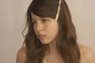 セミロング カラー ヘアアレンジ TIECHEL所属・韓国ナチュラル・ ベージュ/落合夏希のヘアスタイル