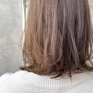 ミディアム カラー ヘアアレンジ tane.所属・【ダメージレス施術】 【透明感】北村 拓也のヘアスタイル