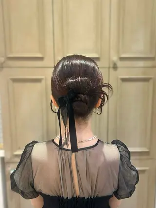 ヘアアレンジ 🎀透明感カラー🎀 ヘアメ／mikotoのヘアスタイル