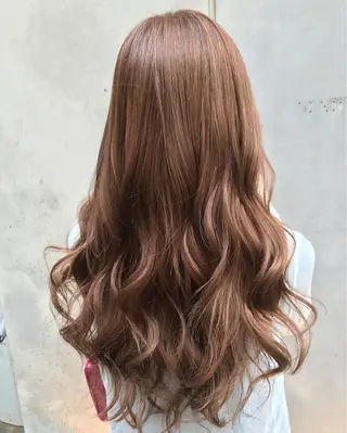 ロング カラー ヘアアレンジ 小顔似合わせカット/ レイヤー/maiのヘアスタイル