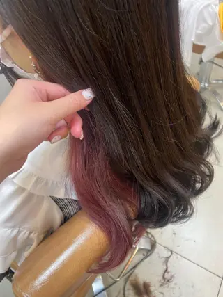 ロング カラー ヘアアレンジ Cloe 梅田所属・🌼北口 絢🌼のヘアスタイル