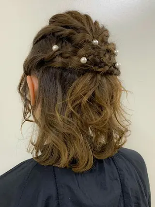 ヘアアレンジ 田辺 侑未のヘアスタイル