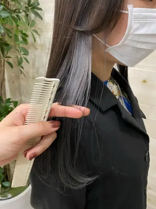 ロング カラー 韓国ヘア／艶カラー minamiのヘアスタイル