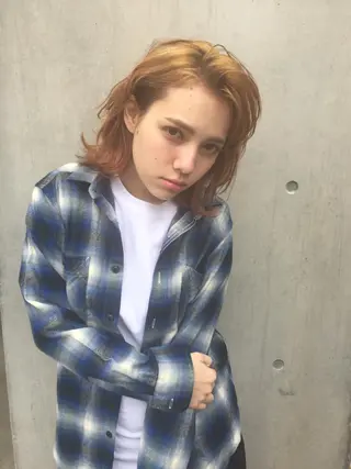 ミディアム HOODS hair salon所属・✨透明感カラー🌿 ✨飛田 ケイのヘアスタイル