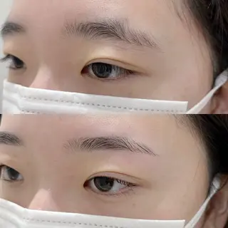 アイブロウ Nail&Eyelash Rea所属・Rea🌈Coco 韓国風まつげパーマの眉毛・アイブロウイメージ