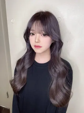 ロング カラー 🦋韓国hair🦋 エクステ店長sakiのヘアスタイル