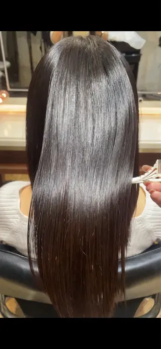 ロング カラー BEBE所属・ご新規様限定 透明感カラーKANAのヘアスタイル