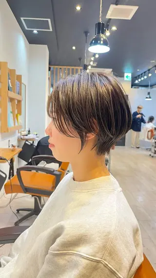ショート ショート特化 阿部聖のヘアスタイル