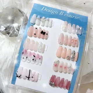 ネイル 🎀Mai 🎀12/17空✩⡱のネイルデザイン