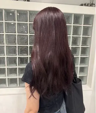 ロング miku/ラベンダー 透明感カラー🪻❤︎のヘアスタイル