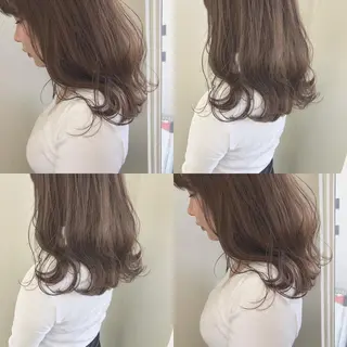 セミロング 小澤大輔 YOLO hairのヘアスタイル