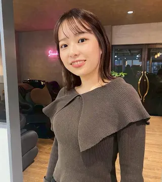 ミディアム 老田 晋也のヘアスタイル