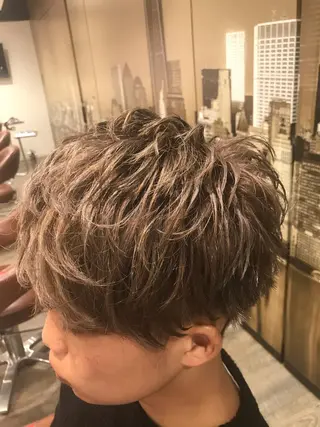 ショート カラー メンズ 12月限定クーポン 💕大量更新ブリーチのヘアスタイル