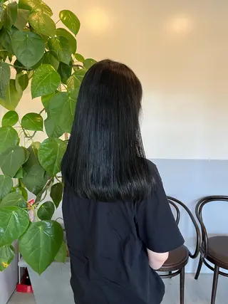 セミロング 神谷 夏帆のヘアスタイル