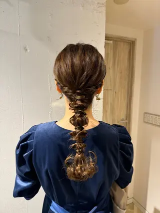 ヘアアレンジ 🍪ﾖｼｲﾊﾙﾈ🍪 ﾗﾍﾞﾝﾀﾞｰｶﾗｰのヘアスタイル