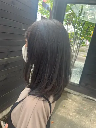 セミロング TAKAHASHI REIKAのヘアスタイル