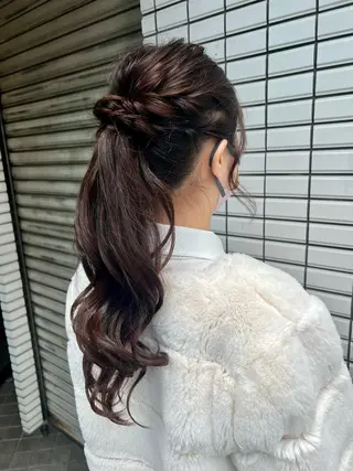 ヘアアレンジ 人見知りさんでも安心 奥田 里佳子のヘアスタイル