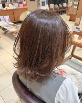 ミディアム 川崎レイヤーカット /江口真正のヘアスタイル