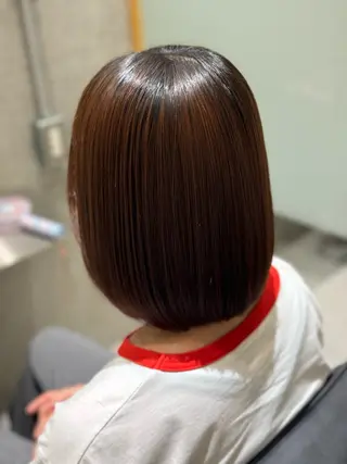 ショート 黒島優香🦋 /縮毛矯正/髪質改善のヘアスタイル