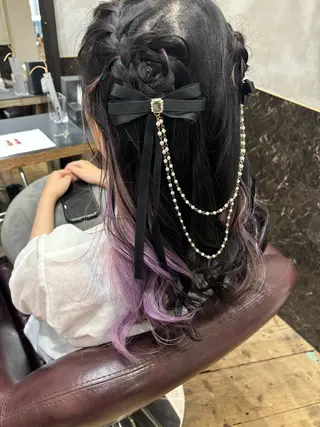 ヘアアレンジ YOMU SUZUのヘアスタイル