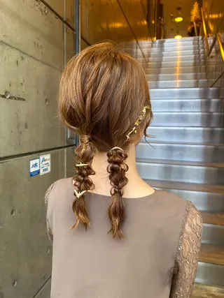 ヘアアレンジ SHICUNE /ミホのヘアスタイル