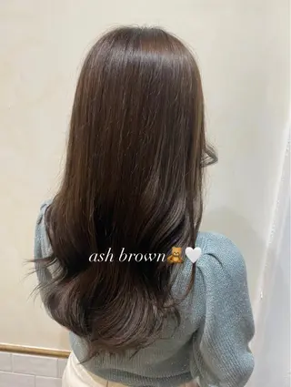 ロング カラー kanon♡ 暖色カラー‎🤍のヘアスタイル