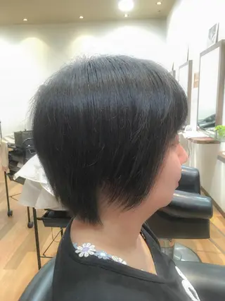 ショート 縮毛矯正/髪質改善 飯田公祐のヘアスタイル