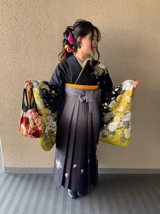 セミロング ヘアアレンジ サダハルカ |chouetteのヘアスタイル