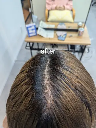 スパニスト 中川のヘアスタイル