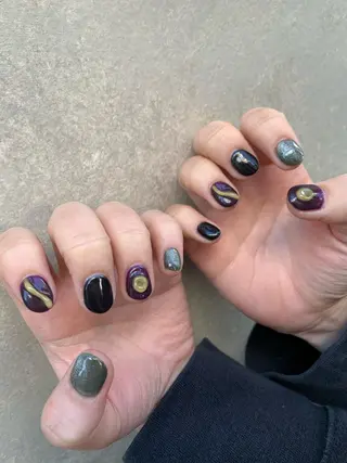 ネイル 【韓国ヘア・ネイル】 HINATA🍒のネイルデザイン