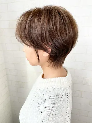 ショート 神野 雅樹のヘアスタイル