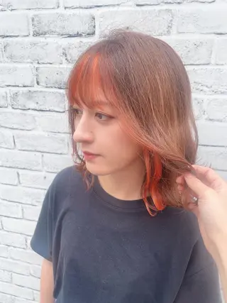 カラー ✨韓国風特化/ 永島玲香✨のヘアスタイル