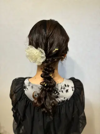 ヘアアレンジ hair salon【クラン】のヘアスタイル