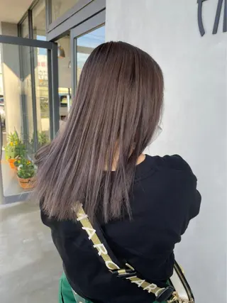 ミディアム カラー 名古屋/デザイン/ ブリーチ/松井亮磨のヘアスタイル