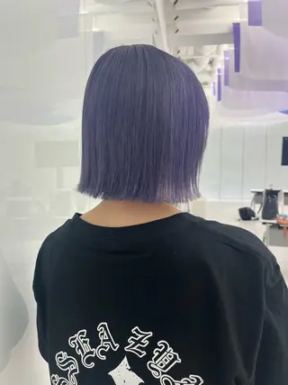 ショート 💫ハイトーンボブ/ HARU💫のヘアスタイル