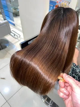 ロング ✨髪を傷ませない✨ 吉田ひじりのヘアスタイル