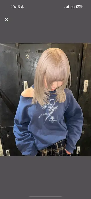 セミロング カラー カラー/ かずまのヘアスタイル