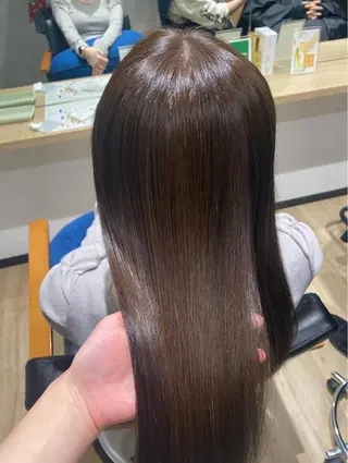 ロング 🎀Maho🎀ボブ × 透明感カラーのヘアスタイル