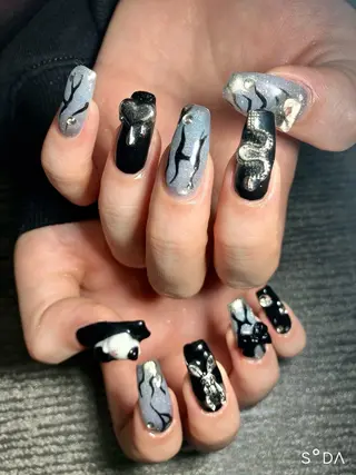 ネイル Liennail 持込デザインやり放題のネイルデザイン