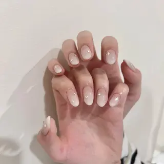 ネイル 🎀チーク/ちゅるん 🫧chisa🎀のネイルデザイン