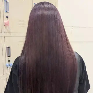ロング カラー 彩桜/艶カラー/小顔 に見せるカット✂のヘアスタイル
