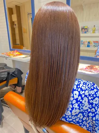 ロング 小島あゆ美/髪質改善 /縮毛矯正/ケラコラのヘアスタイル