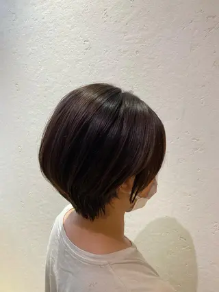 ショート LEVIJU hair所属・韓国ヘア🕊村上 ののこ🕊のヘアスタイル