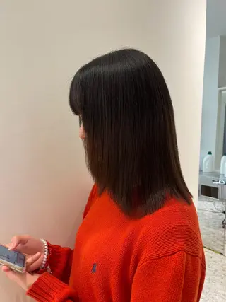 ミディアム メンズカット/眉カッ ト/ブリーチ/シオリのヘアスタイル