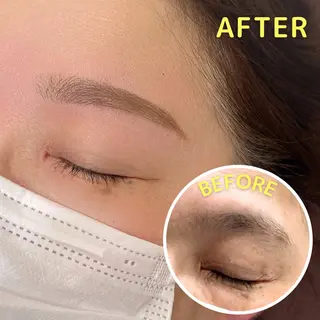 アイブロウ HAIR&MAKE POSH 日暮里のネイルデザイン